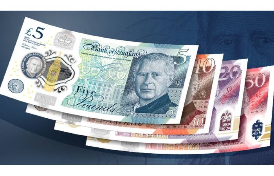 Nowe banknoty w Wielkiej Brytanii