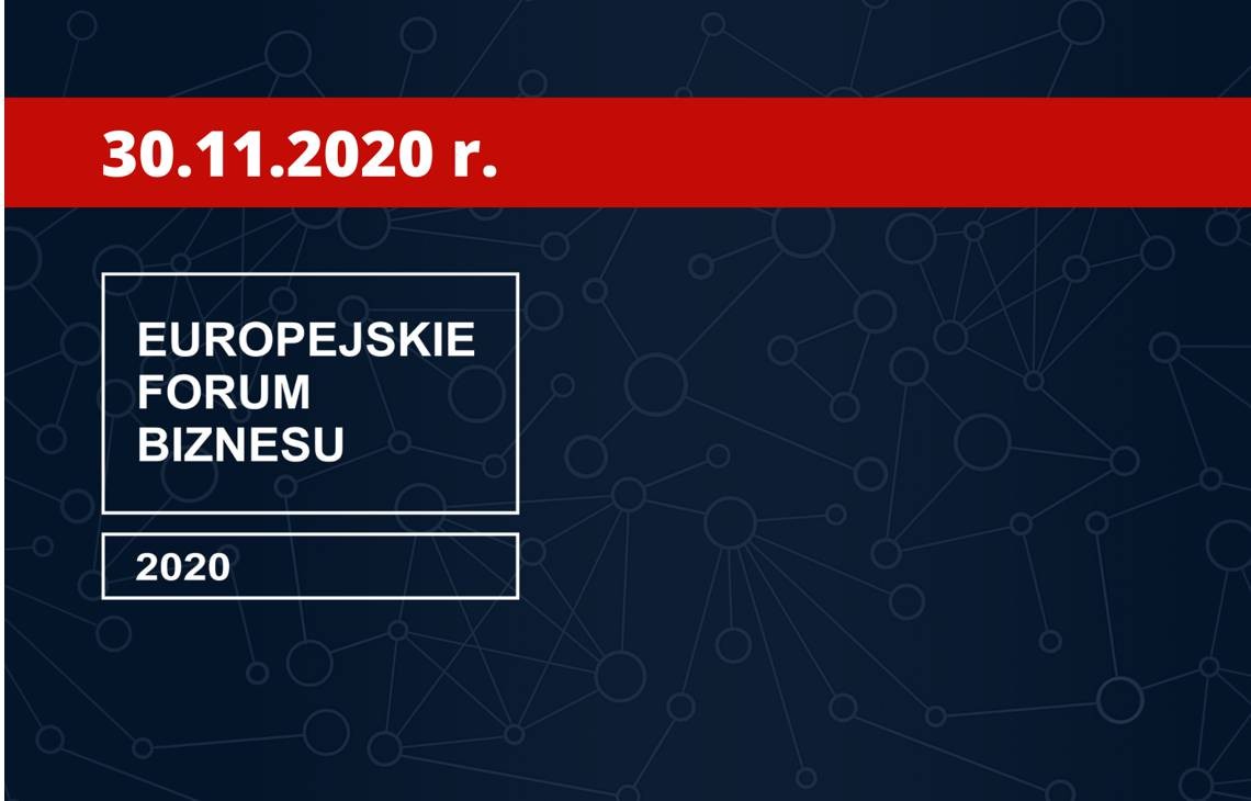 Witamy na Europejskim Forum Biznesu 2020 online!