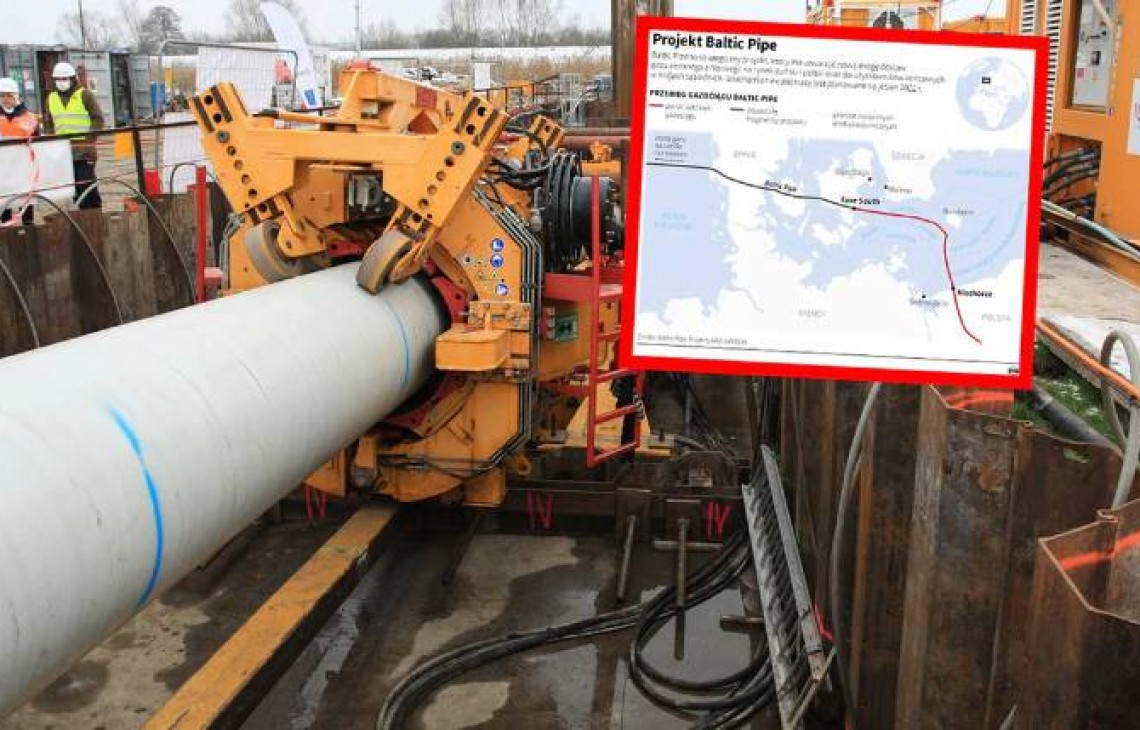 Spóźnione negocjacje z Norwegami o dostawę gazu przez „Baltic Pipe”