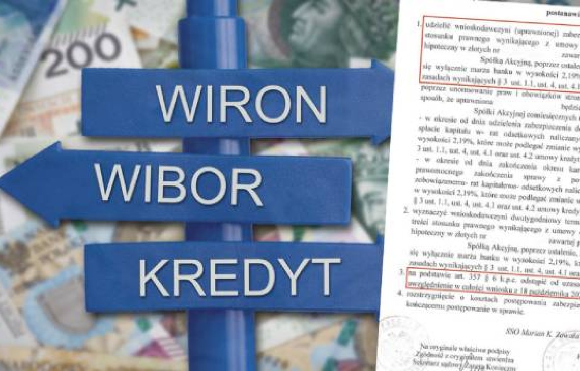 Orzeczenie sądu w sprawie WIBOR-u