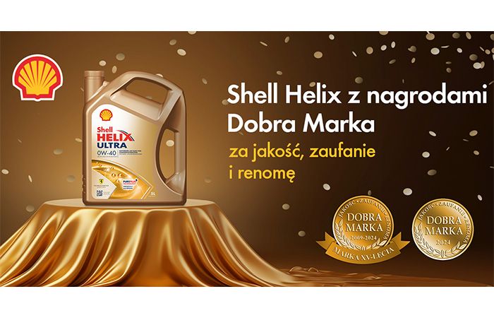 Oleje Shell Helix ponownie z nagrodą „Dobra Marka”