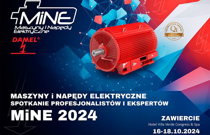 Damel: „Maszyny i napędy elektryczne 2024 –  spotkanie profesjonalistów i ekspertów”