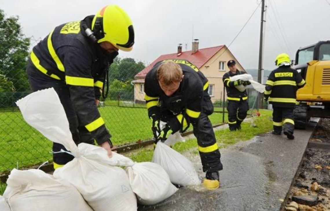 Czesi zabezpieczają kraj przed powodzią