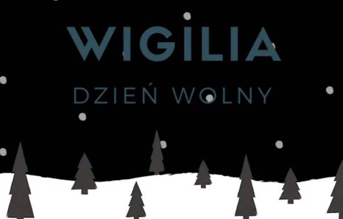 Wigilia dniem wolnym od pracy?