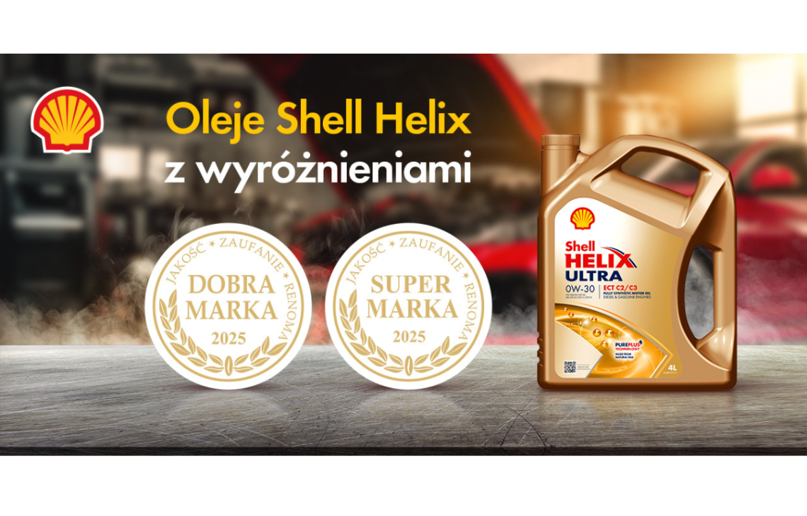 Oleje Shell Helix – wybierane przez mechaników, nagradzane przez klientów