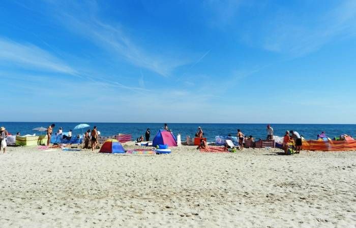 Plażowy lifestyle na polskim wybrzeżu
