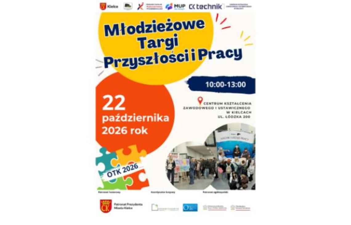 Młodzieżowe Targi Przyszłości i Pracy w Kielcach – zaplanuj swoją przyszłość!