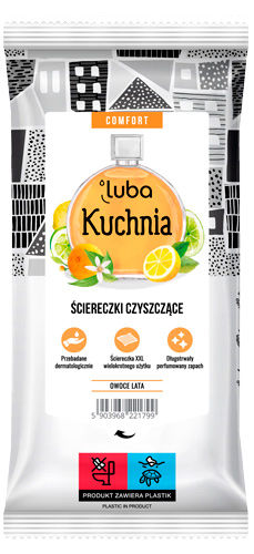 Kuchnia - Perfumowane Ściereczki Czyszczące - Zapach Lata